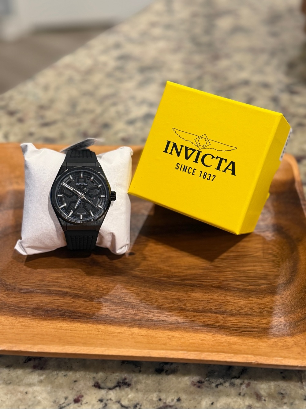 Invicta Speedway Rim 70057 Men’s 46mm Black Quartz Watch NEW